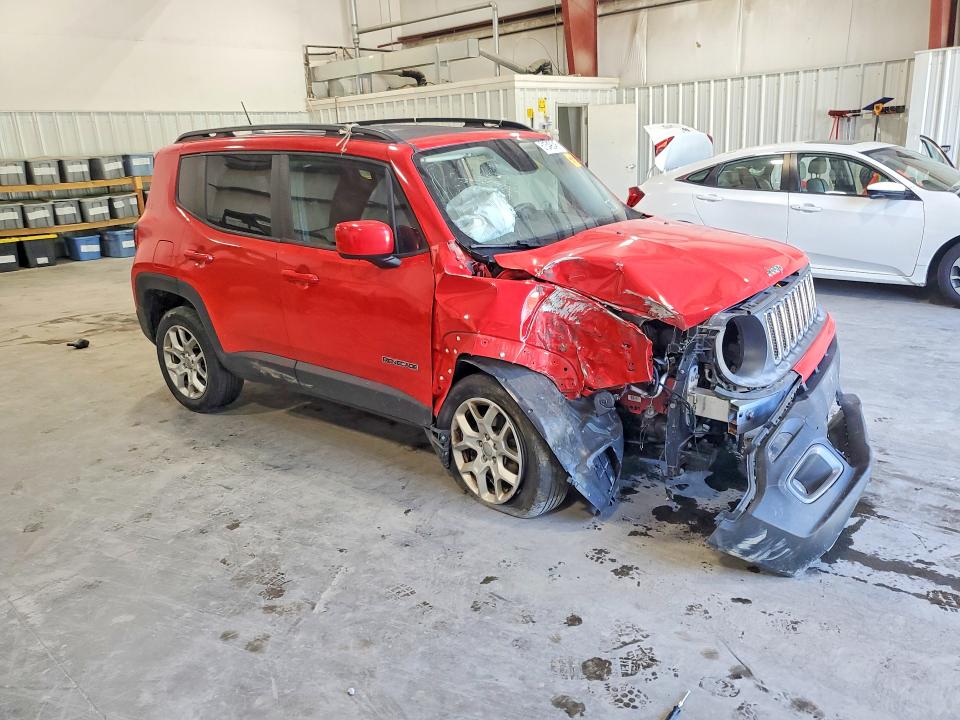 2017 Jeep Renegade VIN ZACCJBBB5HPF50739 COPART salvage auction — FRONT END, Ny - Mv-907A Salvage Certificate, sold $475 on 2026-08-17 (photo 4)