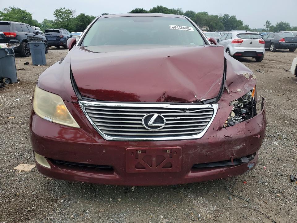 2008 Lexus Ls VIN JTHGL46F385022337 COPART salvage auction — FRONT END, Md - Cert Of Salvage > 75% Damage, sold $575 on 2026-07-30 (photo 5)