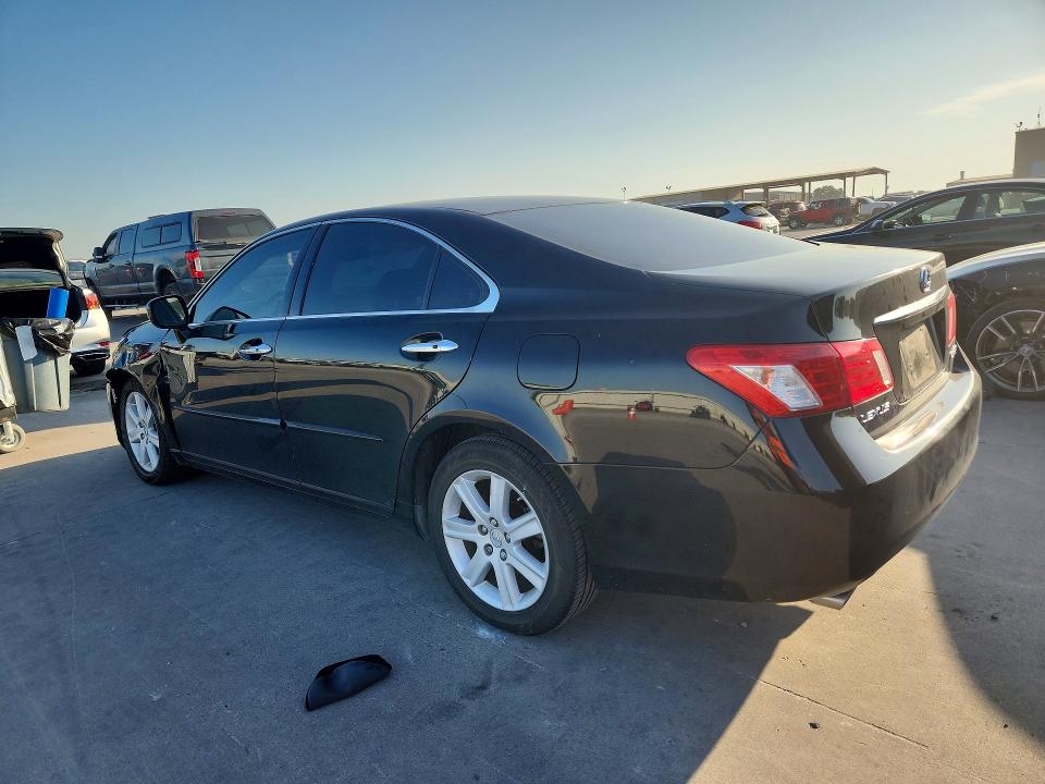 2007 Lexus Es 350 VIN JTHBJ46G972083734 COPART salvage auction — FRONT END, TX - SALVAGE VEHICLE TITLE (P), sold $1,100 on 2026-07-16 (photo 2)