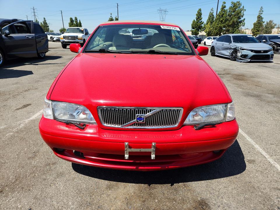 2002 Volvo C70 VIN YV1NC53D72J027700 COPART salvage auction — VANDALISM, Ca - Salvage Certificate, sold $400 on 2026-08-04 (photo 5)