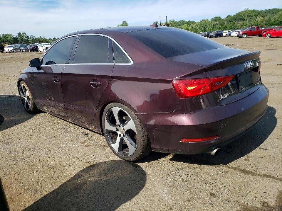 2015 Audi A3 VIN WAUEFGFF1F1029595 COPART salvage auction — FRONT END, Ct - Cert Of Title-Salvage, sold $1,950 on 2026-07-28 (photo 2)