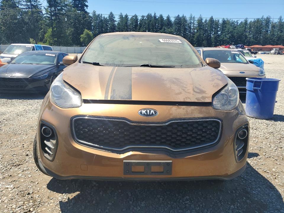 2017 Kia Sportage VIN KNDPMCAC8H7130124 COPART salvage auction — MECHANICAL, Wa - Vehicle Cert Of Ownership-Titl, sold $1,600 on 2026-07-31 (photo 5)