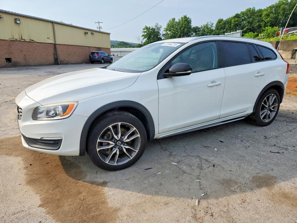 2016 Volvo V60 VIN YV4612HK5G1008606 COPART salvage auction — FRONT END, NJ - CERTIFICATE OF TITLE, sold $350 on 2026-07-21 (photo 1)
