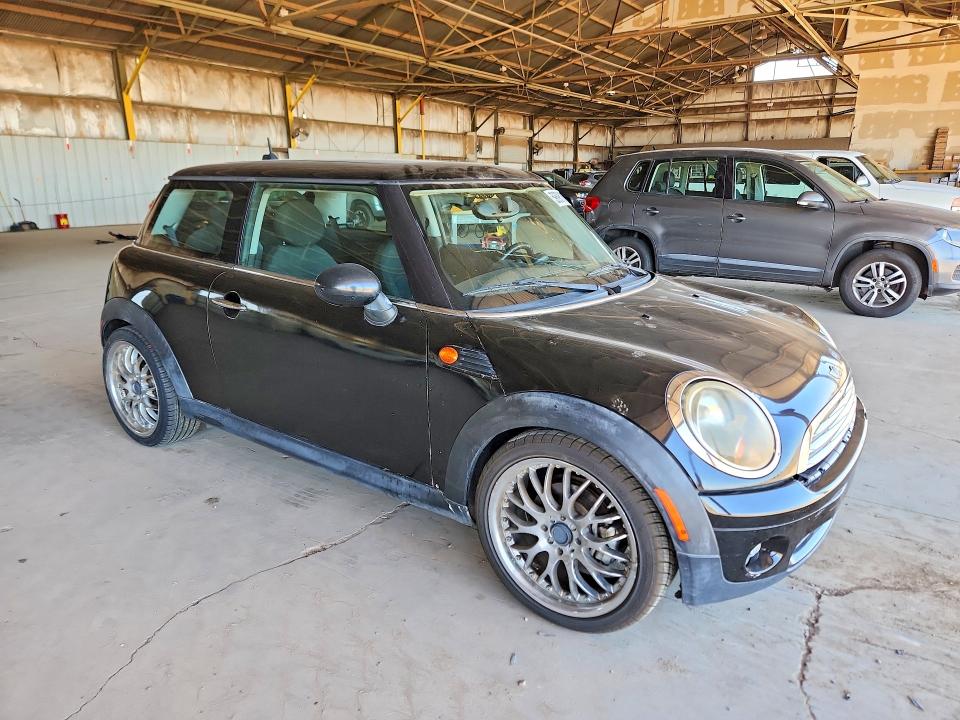 2010 Mini Cooper VIN WMWMF3C51ATZ61308 COPART salvage auction — FRONT END, AZ - CERT OF TITLE-RESTORED SALVAGE, sold $700 on 2026-07-13 (photo 4)