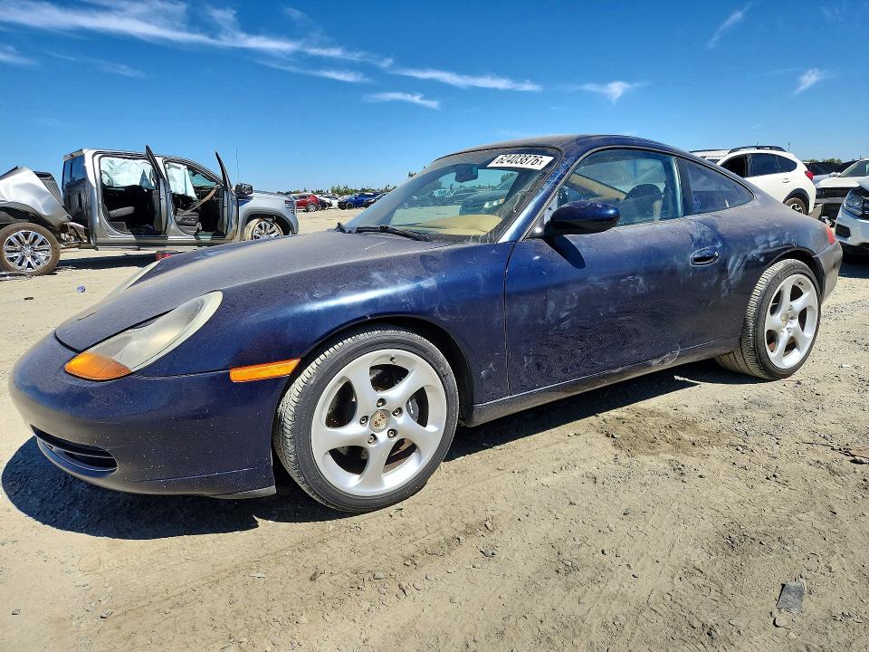 1999 Porsche 911 VIN WP0AA2990XS621221 COPART salvage auction — MINOR DENT/SCRATCHES, CA - CERT OF TITLE-SALVAGED, sold $8,000 on 2026-08-03 (photo 1)