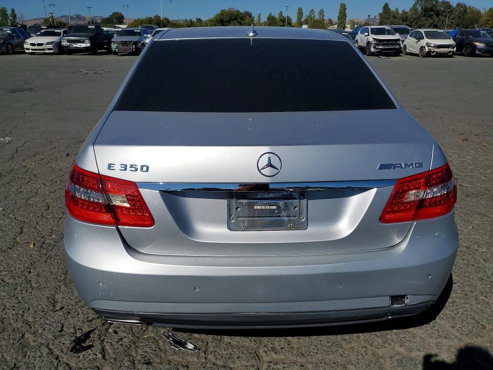 2010 Mercedes-benz E-klasse VIN WDDHF5GB5AA259543 COPART salvage auction — VANDALISM, Ca - Salvage Certificate, sold $650 on 2026-08-07 (photo 6)