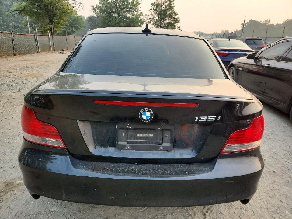 2010 BMW 1 series VIN WBAUC7C55AVK80959 COPART salvage auction — STRIPPED, Md - Certificate Of Title, sold $125 on 2026-07-30 (photo 6)
