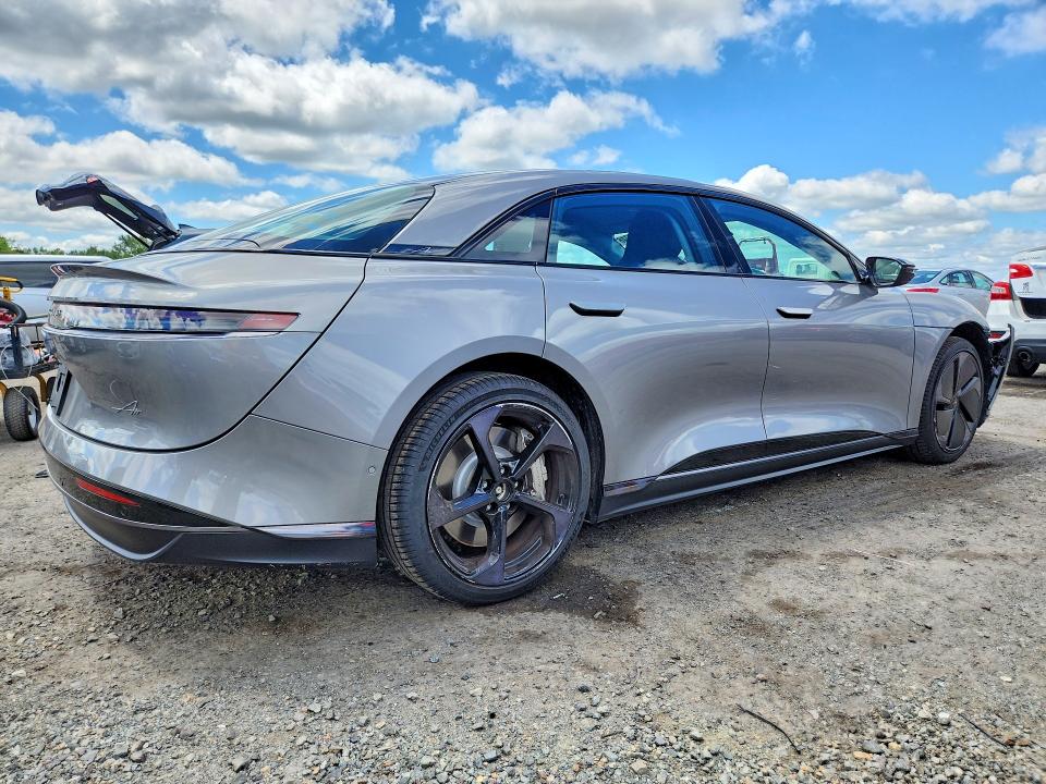 2025 Lucid Air VIN 50EA1PGA6SA008329 COPART salvage auction — FRONT END, Pa - Certificate Of Salvage, sold $15,700 on 2026-07-14 (photo 3)
