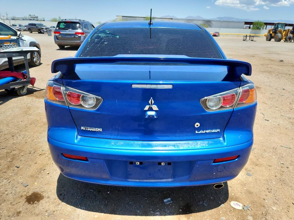 2015 Mitsubishi Lancer VIN JA32U8FW0FU024094 COPART salvage auction — FRONT END, Az - Cert Of Title - Salvage, sold $1,400 on 2026-07-17 (photo 6)