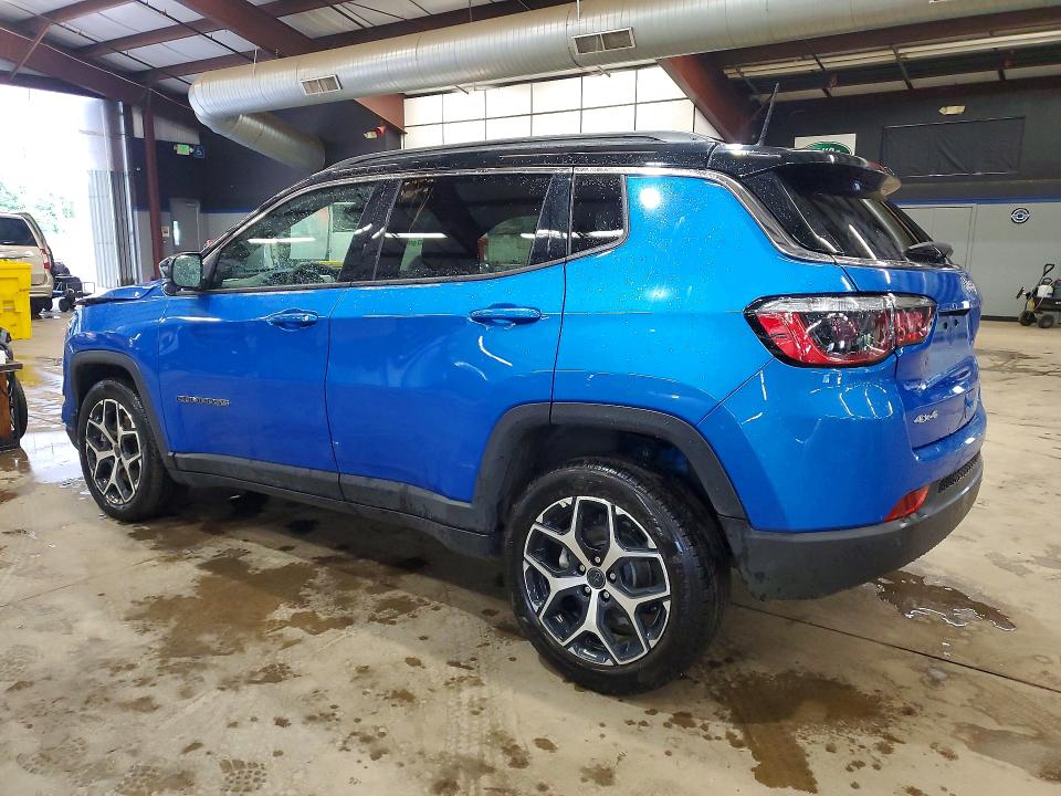 2025 Jeep Compass VIN 3C4NJDCN8ST599947 COPART salvage auction — FRONT END, Ny - Cert Of Title-Salvage, sold $4,600 on 2026-08-17 (photo 2)
