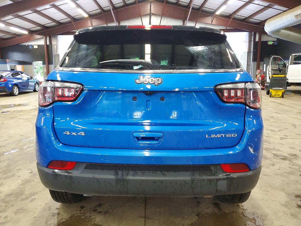 2025 Jeep Compass VIN 3C4NJDCN8ST599947 COPART salvage auction — FRONT END, Ny - Cert Of Title-Salvage, sold $4,600 on 2026-08-17 (photo 6)