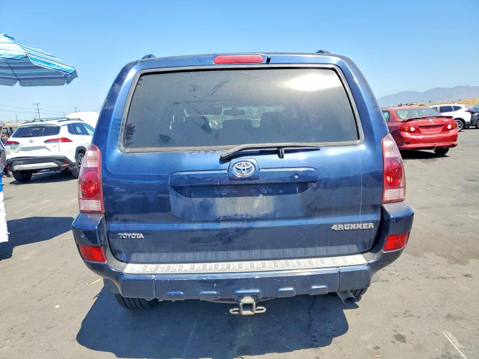 2005 Toyota 4runner VIN JTEZU14R658031557 COPART salvage auction — FRONT END, CA - DIS/DLR/EXP ONLY CLEAN TITLE, sold $2,150 on 2026-07-27 (photo 6)