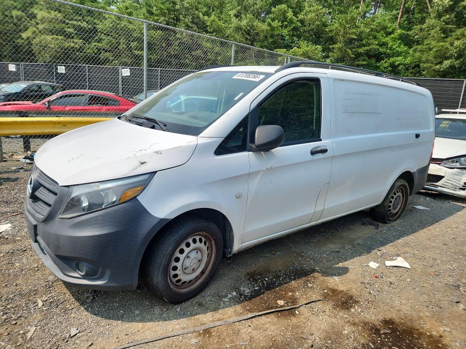 2016 Mercedes-benz Metris VIN WD3PG2EA9G3086290 COPART salvage auction — REAR END, Nj - Cert Of Title-Salvage, sold $2,550 on 2026-07-28 (photo 1)