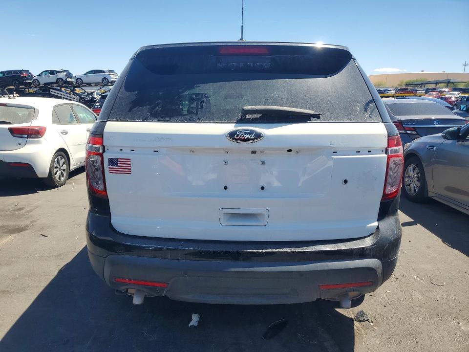 2015 Ford Explorer VIN 1FM5K8AR3FGC27075 COPART salvage auction — FRONT END, Nv - Certificate Of Title (P), sold $175 on 2026-07-27 (photo 6)
