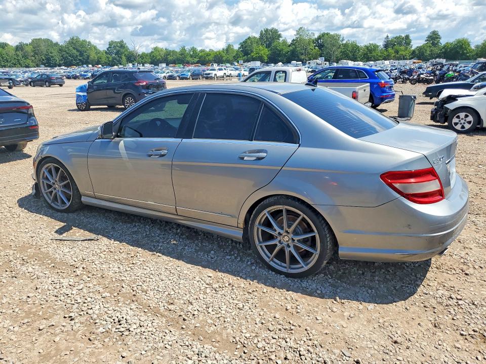 2009 Mercedes-benz C class VIN WDDGF81X39R083459 COPART salvage auction — MECHANICAL, Ny - Certificate Of Title, sold $425 on 2026-08-17 (photo 2)
