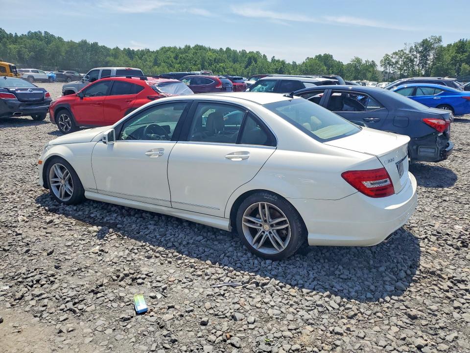 2013 Mercedes-benz C-klasse VIN WDDGF8AB1DG083484 COPART salvage auction — FRONT END, Pa - Certificate Of Salvage, sold $400 on 2026-07-29 (photo 2)
