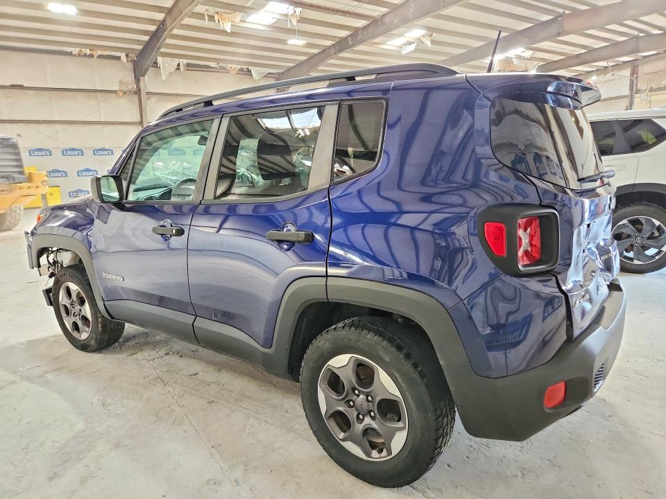 2017 Jeep Renegade VIN ZACCJBAH6HPE94560 COPART salvage auction — FRONT END, Tn - Certificate Of Title, sold $200 on 2026-08-11 (photo 2)