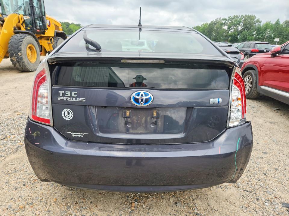 2015 Toyota Prius VIN JTDKN3DU1F0417757 COPART salvage auction — REAR END, Va - Certificate Of Title, sold $1,150 on 2026-07-21 (photo 6)
