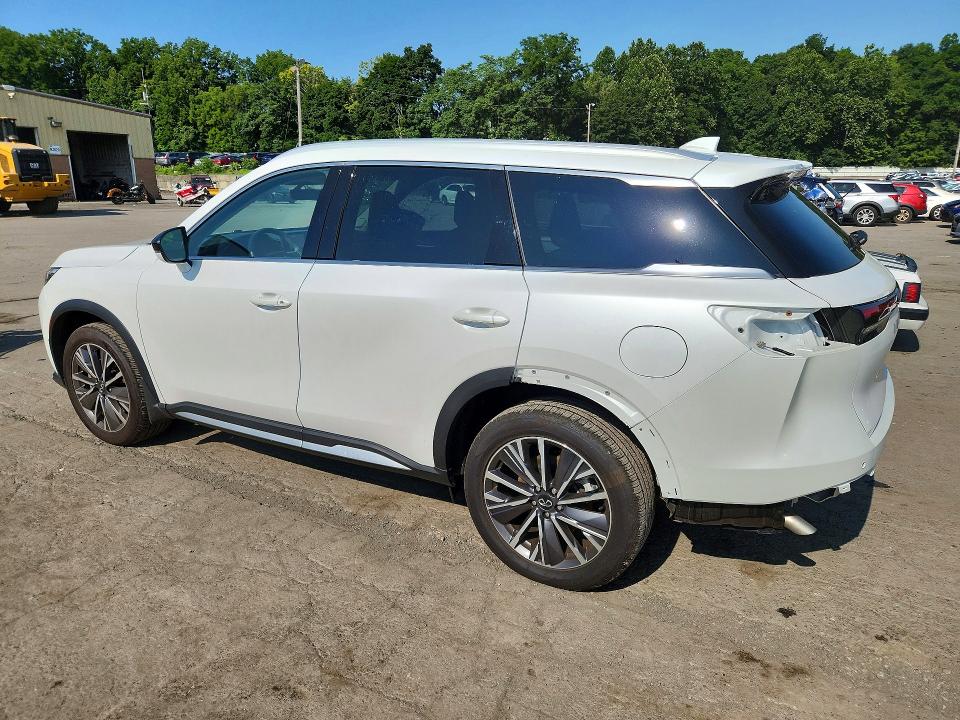 2026 Infiniti Qx60 VIN 5N1AL1FS8TC335094 COPART salvage auction — FRONT END, Ny - Mv-907A Salvage Certificate, sold $18,300 on 2026-08-18 (photo 2)