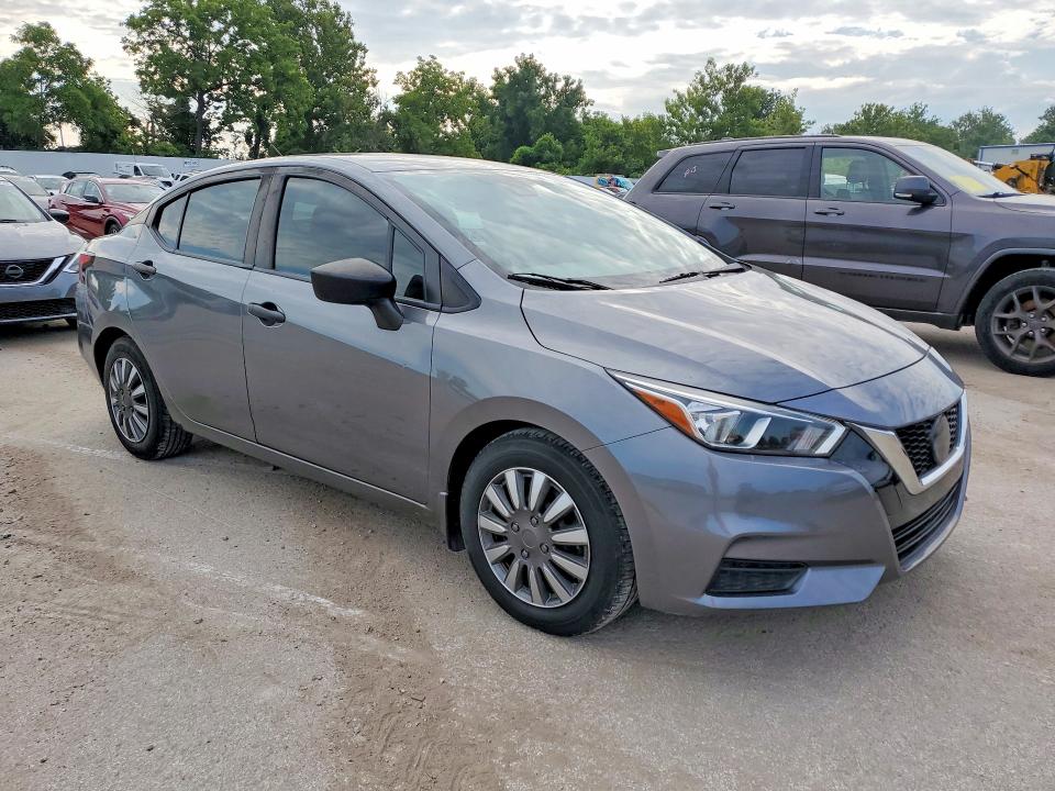 2021 Nissan Versa VIN 3N1CN8DVXML908485 COPART salvage auction — HAIL, Ok - Certificate Of Title, sold $4,200 on 2026-07-17 (photo 4)