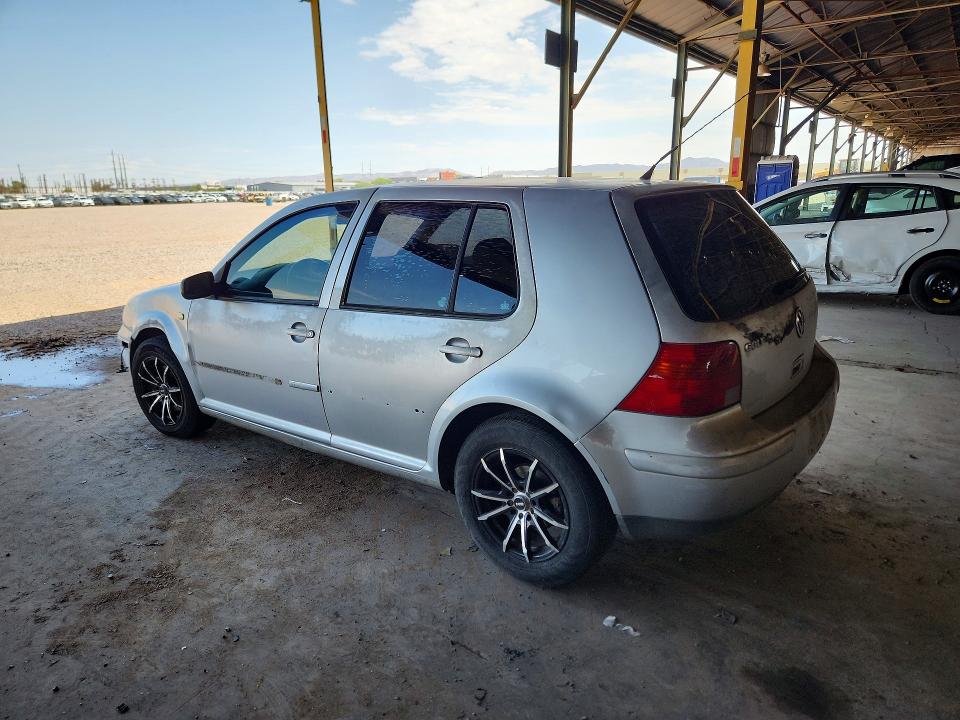 2001 Volkswagen Golf VIN 9BWGT61J714061779 COPART salvage auction — FRONT END, AZ - CERT OF TITLE - SALVAGE, sold $250 on 2026-07-22 (photo 2)