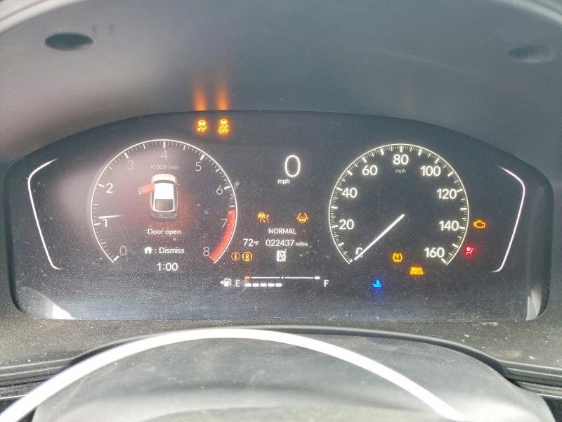 2025 Honda Civic VIN 19XFL2H82SE004276 COPART salvage auction — FRONT END, Ca - Salvage Certificate, sold $8,300 on 2026-07-29 (photo 9)