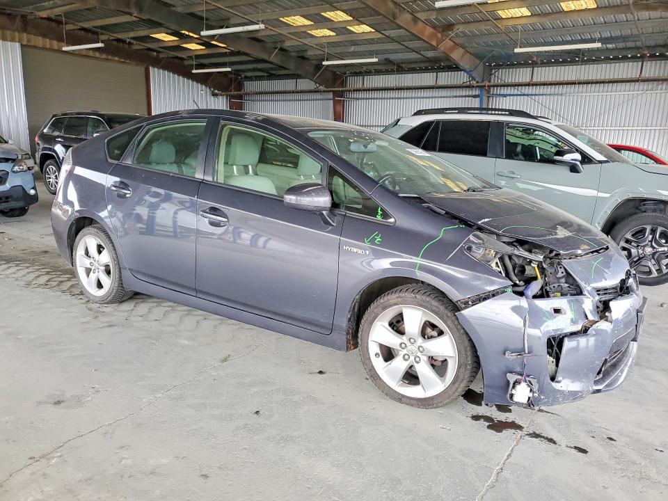 2014 Toyota Prius VIN JTDKN3DU8E1792019 COPART salvage auction — FRONT END, Ca - Salvage Certificate, sold $2,350 on 2026-07-16 (photo 4)