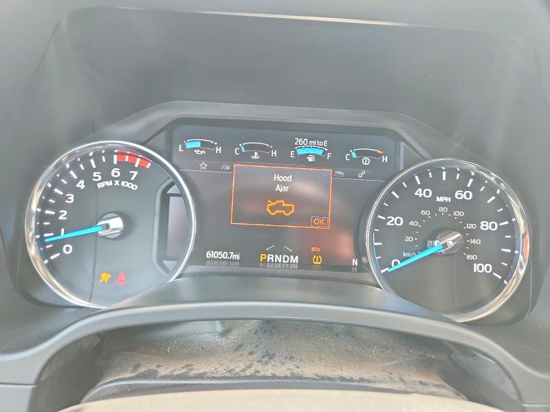 2020 Ford F-250 super duty VIN 1FT7W2BN6LED48670 COPART salvage auction — FRONT END, TX - SALVAGE VEHICLE TITLE (P), sold $14,700 on 2026-07-30 (photo 9)