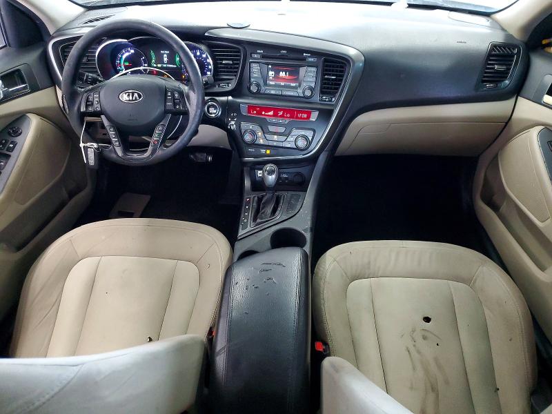 2012 Kia Optima hybrid VIN KNAGM4AD5C5020731 COPART salvage auction — FRONT END, Wa - Vehicle Cert Of Ownership-Titl, sold $150 on 2026-07-31 (photo 8)