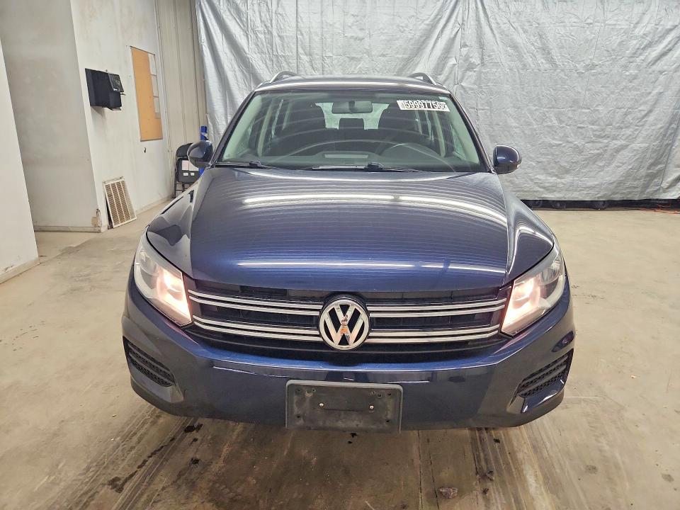 2015 Volkswagen Tiguan VIN WVGAV7AX0FW595475 COPART salvage auction — REAR END, WV - CERTIFICATE OF TITLE, sold $775 on 2026-08-13 (photo 5)