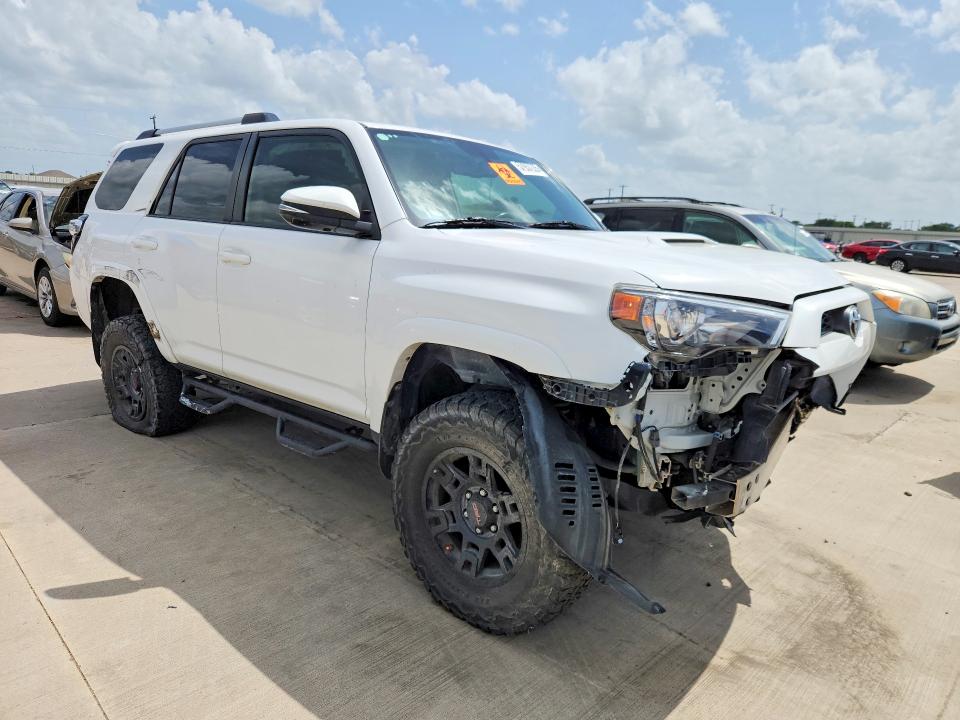 2016 Toyota 4runner VIN JTEBU5JR1G5385262 COPART salvage auction — FRONT END, TX - SALVAGE VEHICLE TITLE (P), sold $7,600 on 2026-07-23 (photo 4)