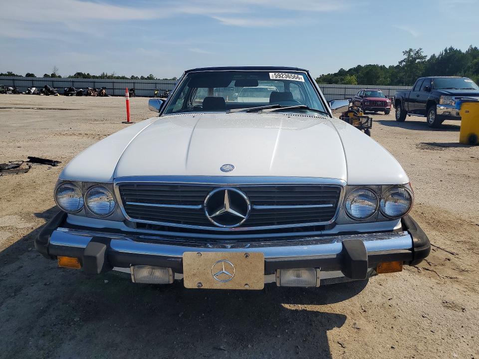 1989 Mercedes-benz Sl-klasse VIN WDBBA48D4KA098305 COPART salvage auction — FRONT END, Sc - Cert Of Title-Salvage, sold $10,000 on 2026-08-10 (photo 5)