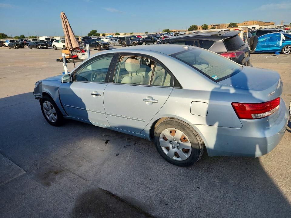 2008 Hyundai Sonata VIN 5NPET46C28H381502 COPART salvage auction — FRONT END, Tx - Salvage Vehicle Title, sold $550 on 2026-07-16 (photo 2)