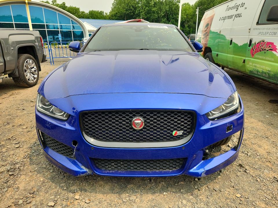 2019 Jaguar Xe VIN SAJAM4FV0KCP43828 COPART salvage auction — FRONT END, Mi - Cert Of Title-Salvage Vehicle, sold $3,900 on 2026-09-11 (photo 5)