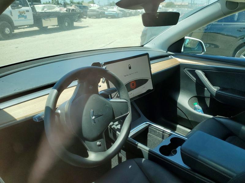 2024 Tesla Model y VIN 7SAYGAEE5RF042917 COPART salvage auction — FRONT END, Ca - Salvage Certificate, sold $13,800 on 2026-07-30 (photo 9)