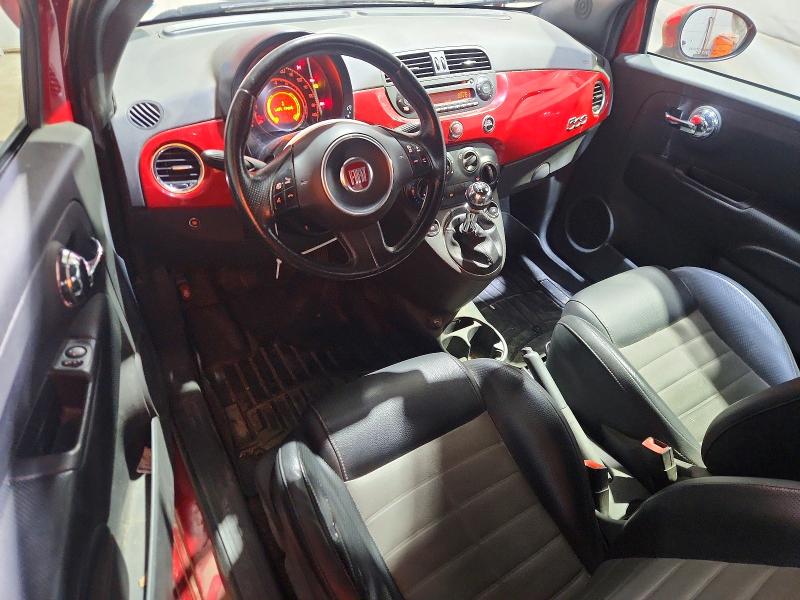2013 Fiat 500 VIN 3C3CFFBR6DT580815 COPART salvage auction — SIDE, Nh - Certificate Of Title, sold $300 on 2026-08-11 (photo 8)