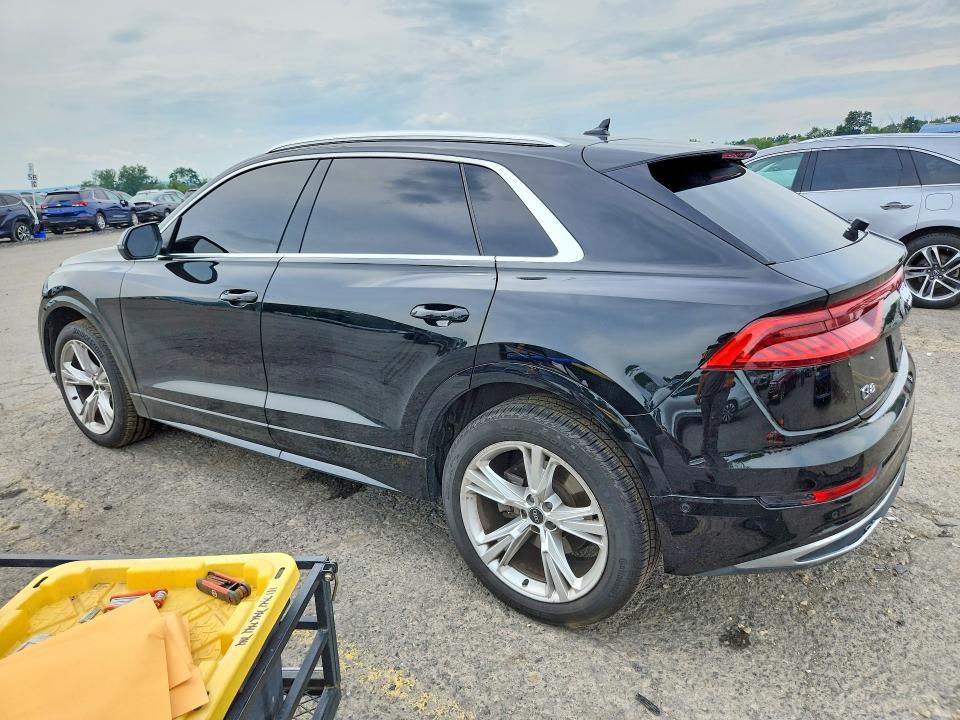 2021 Audi Q8 VIN WA1BVAF14MD018252 COPART salvage auction — FRONT END, Pa - Certificate Of Salvage, sold $19,500 on 2026-08-21 (photo 2)
