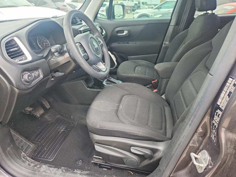 2020 Jeep Renegade VIN ZACNJABB5LPL09207 COPART salvage auction — FRONT END, Tx - Salvage Vehicle Title, sold $1,250 on 2026-08-10 (photo 7)
