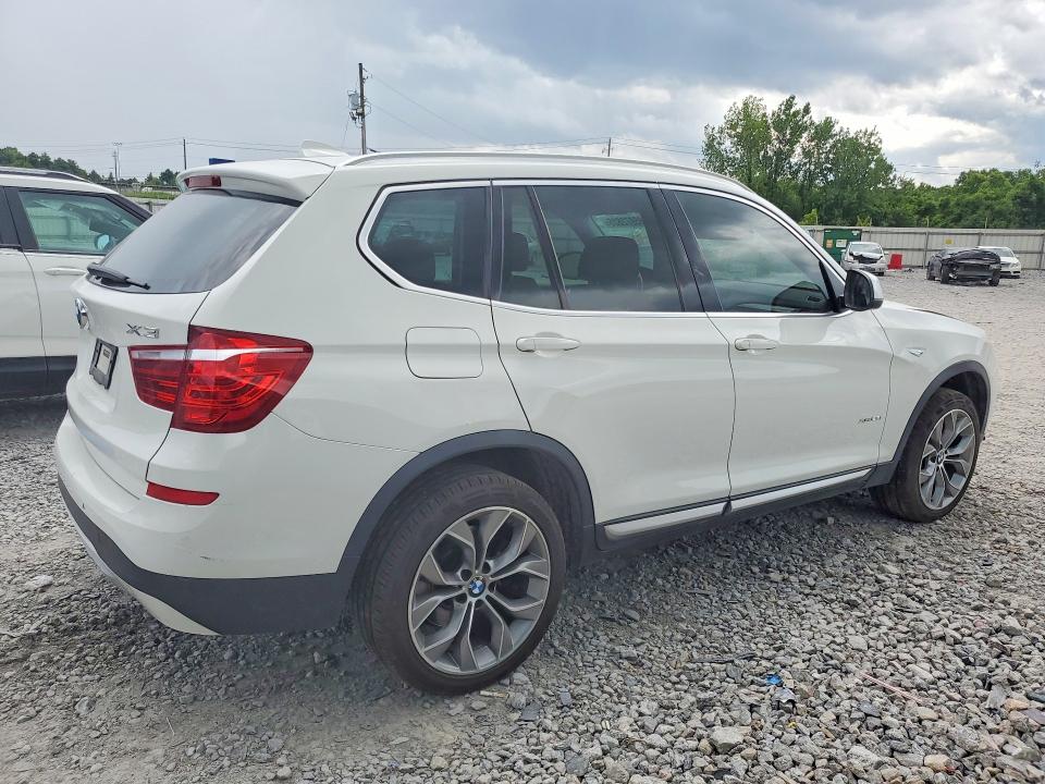 2017 BMW VIN 5UXWX9C52H0T09092 COPART salvage auction — FRONT END, Al - Cert Of Title-Salvage Title, sold $2,150 on 2026-07-28 (photo 3)