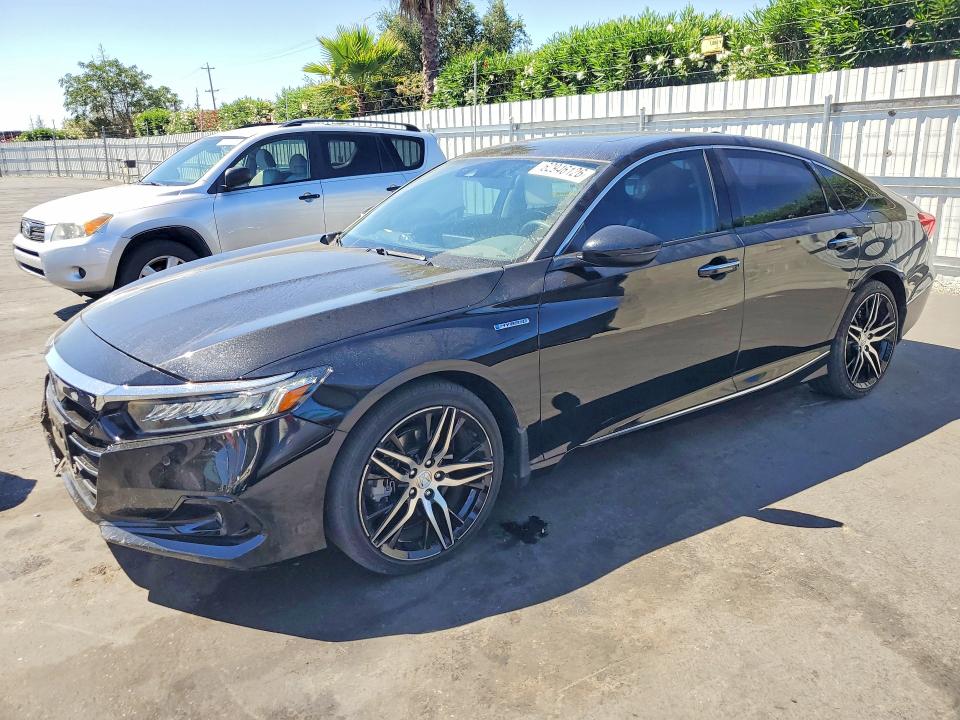 2022 Honda Accord VIN 1HGCV3F90NA040202 — COPART salvage auction photo