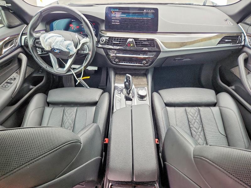 2022 BMW 5er VIN WBA13AG08NCJ24883 COPART salvage auction — FRONT END, CA - SALVAGE CERTIFICATE, sold $3,550 on 2026-07-30 (photo 8)