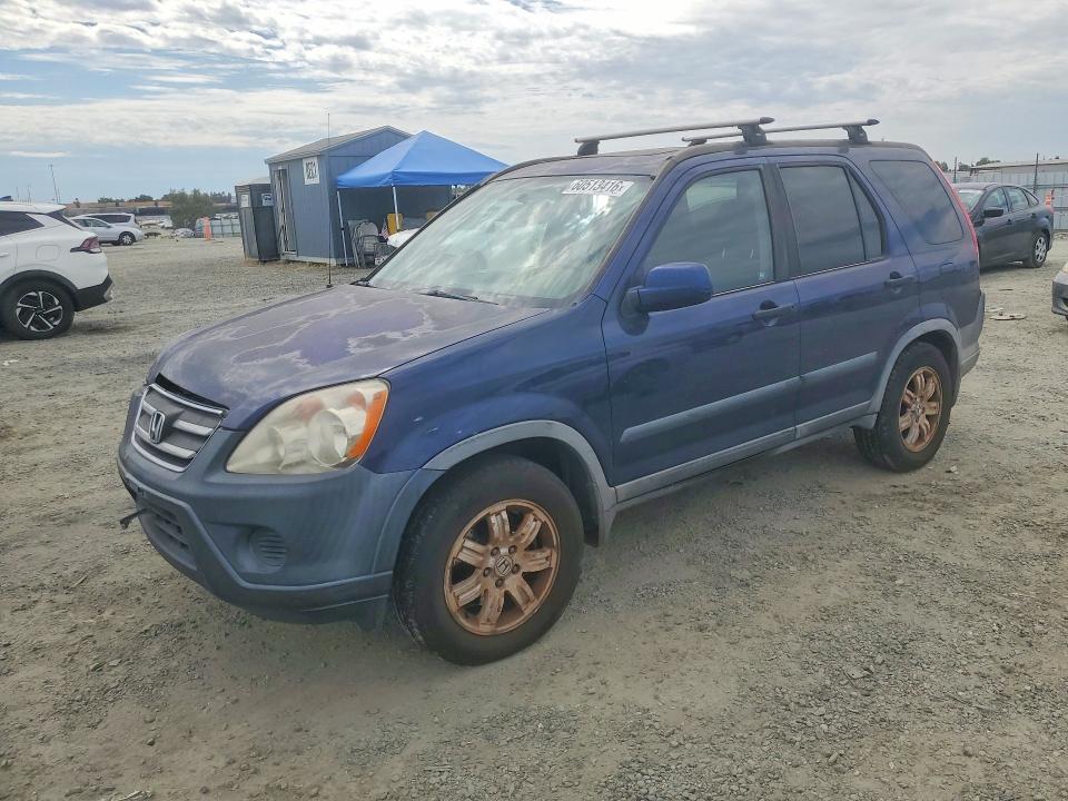 2005 Honda Cr-v VIN JHLRD78815C048601 COPART salvage auction — NORMAL WEAR, CA - DIS/DLR/EXP ONLY CLEAN TITLE, sold $600 on 2026-07-28 (photo 1)