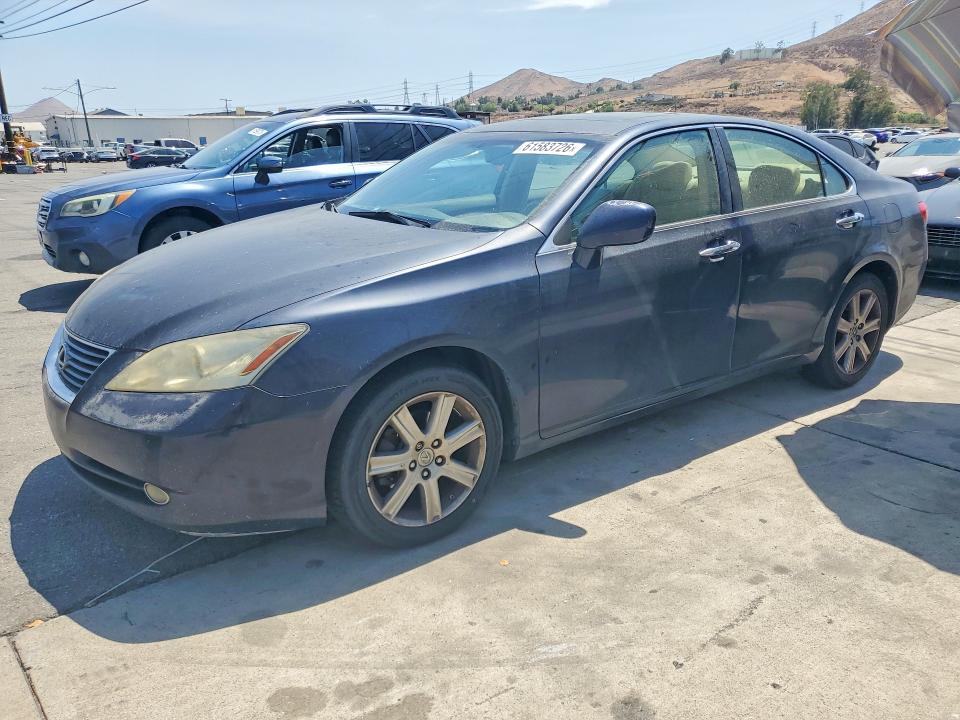 2007 Lexus Es 350 VIN JTHBJ46G872121664 COPART salvage auction — NORMAL WEAR, Ca - Dis/Dlr/Exp Only Clean Title, sold $475 on 2026-07-30 (photo 1)