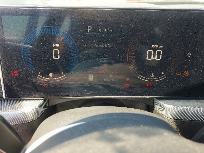 2024 Hyundai Sonata VIN KMHL64JA9RA399133 COPART salvage auction — MINOR DENT/SCRATCHES, Fl - Cert Of Title-Slvg Rebld Flood, sold $9,900 on 2026-08-19 (photo 9)