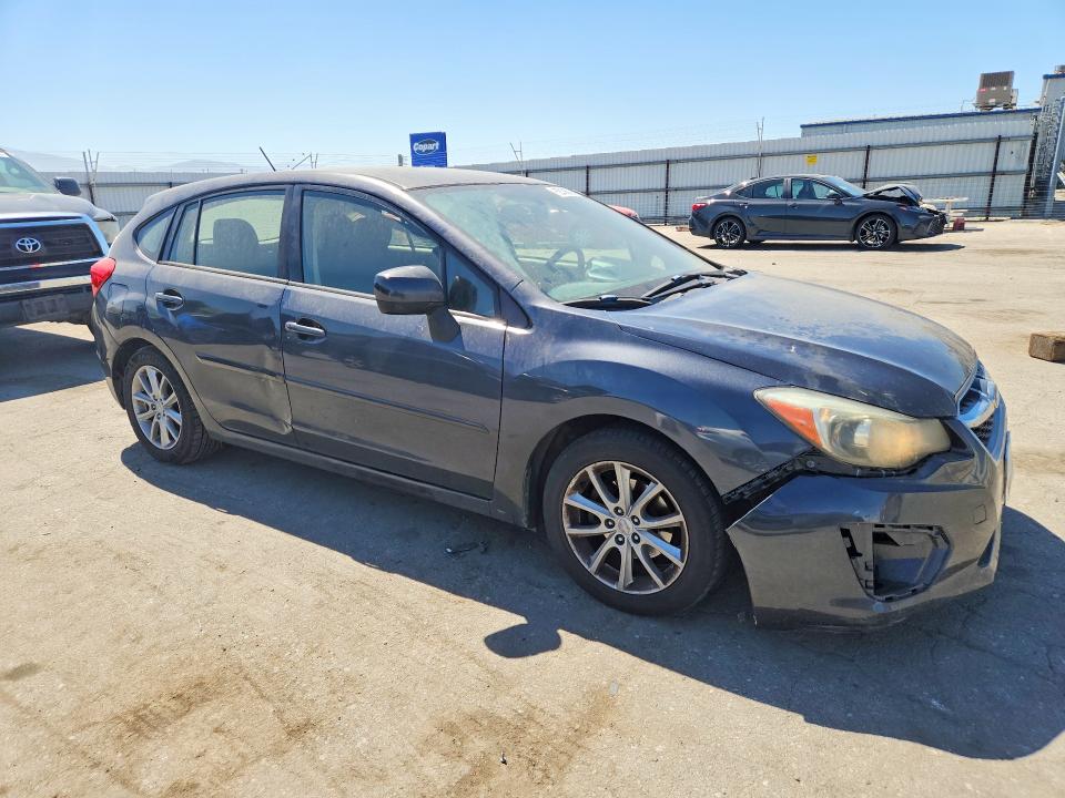 2012 Subaru Impreza VIN JF1GPAC60CH234988 COPART salvage auction — FRONT END, Ca - Dis/Dlr/Exp Only Clean Title, sold $375 on 2026-08-28 (photo 4)