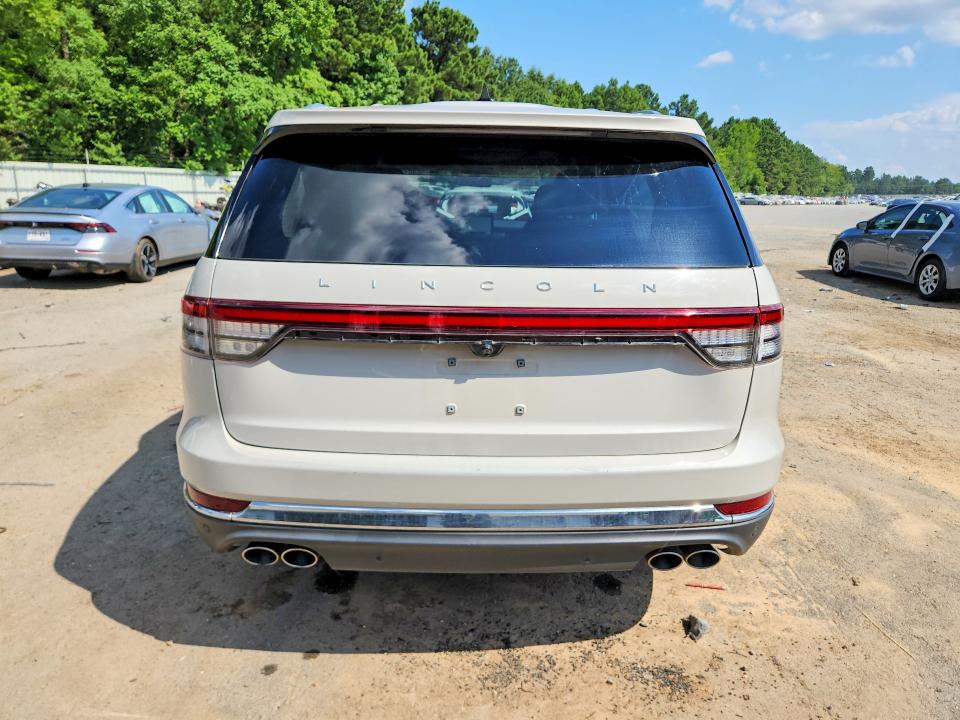 2021 Lincoln Aviator VIN 5LM5J7WC3MGL12364 COPART salvage auction — SIDE, La - Cert Of Title-Salvage, sold $7,100 on 2026-07-30 (photo 6)
