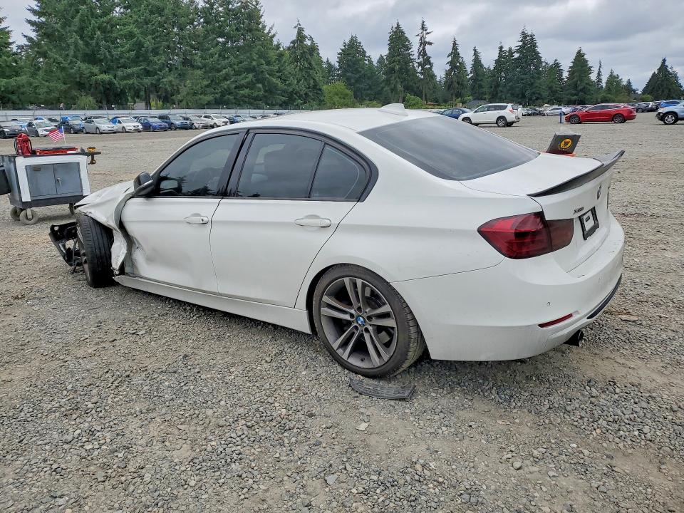 2014 BMW 3er VIN WBA3B9G56ENR90513 COPART salvage auction — FRONT END, Wa - Bill Of Sale, sold $2,150 on 2026-08-14 (photo 2)