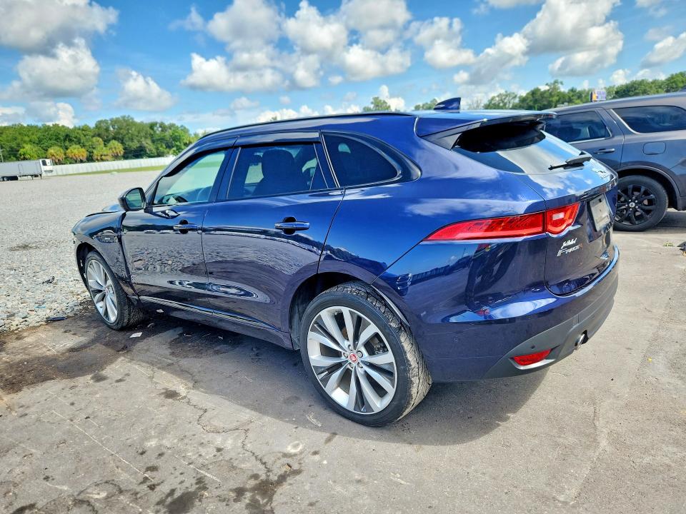 2017 Jaguar F-pace VIN SADCL2BVXHA884046 COPART salvage auction — FRONT END, Fl - Cert Of Title Slvg Rebuildable, sold $5,200 on 2026-07-20 (photo 2)