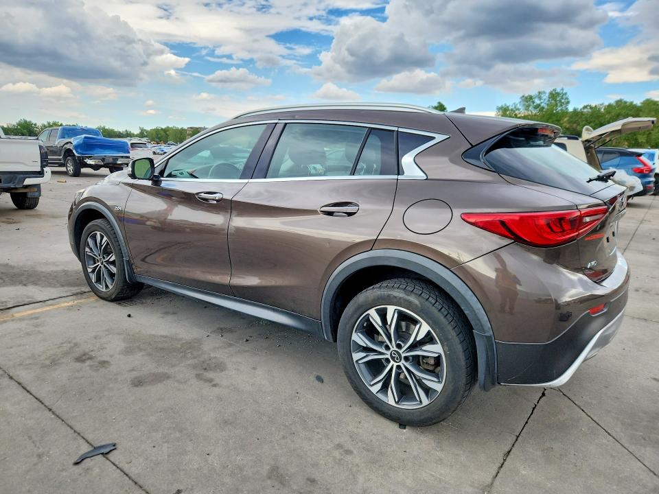 2019 Infiniti Qx30 VIN SJKCH5CR1KA009121 COPART salvage auction — HAIL, Co - Cert Of Title-Rebuilt Salvage, sold $3,600 on 2026-07-29 (photo 2)
