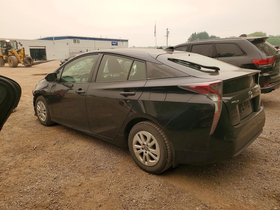 2016 Toyota Prius VIN JTDKBRFU0G3019321 COPART salvage auction — FRONT END, ON - PERMIT NO BRAND - UNFIT, sold $1,850 on 2026-07-28 (photo 2)